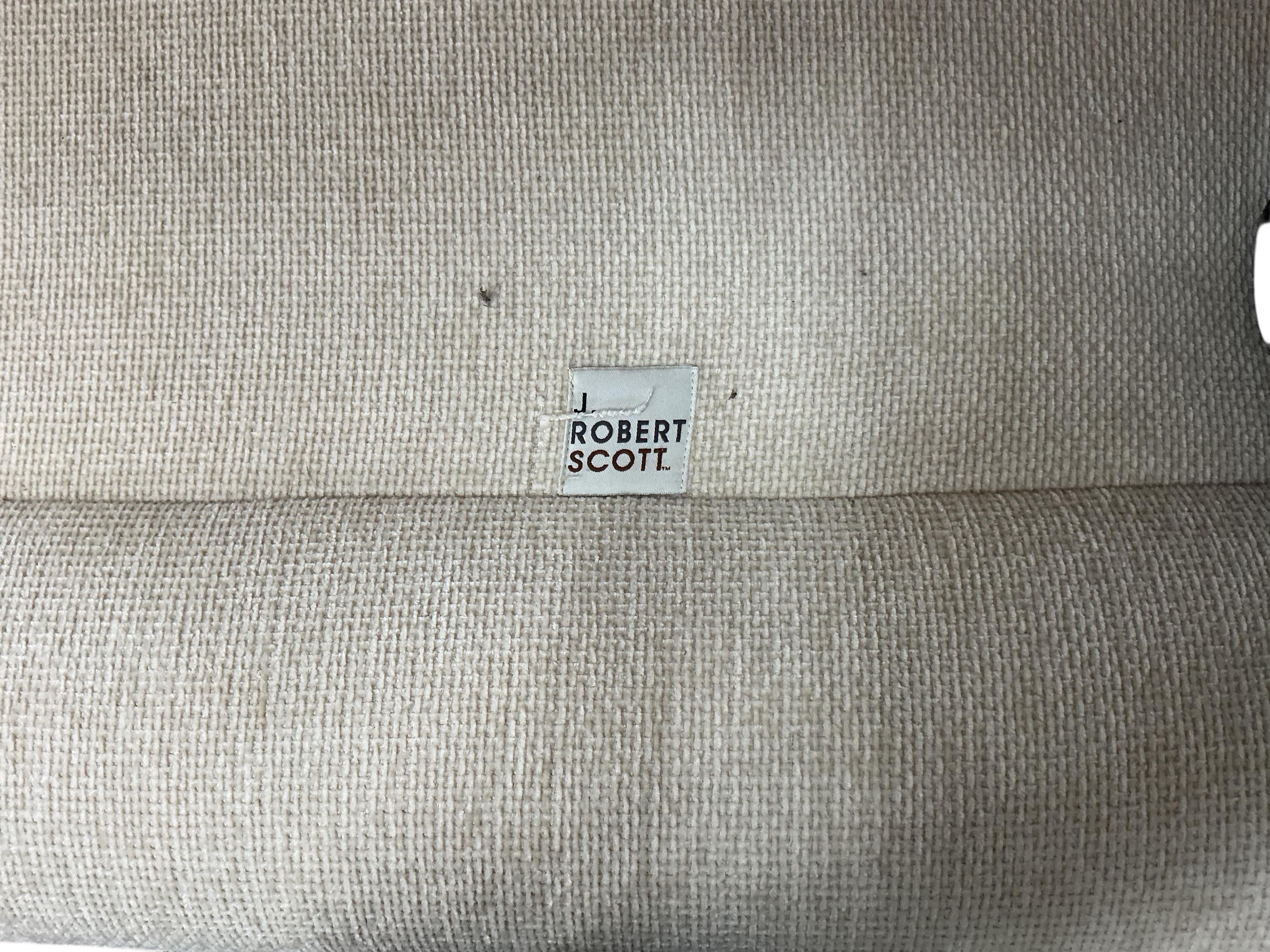 A Contemporary J Robert Scott “Forms” sofa, width 220cm, depth 106cm, height 75cm